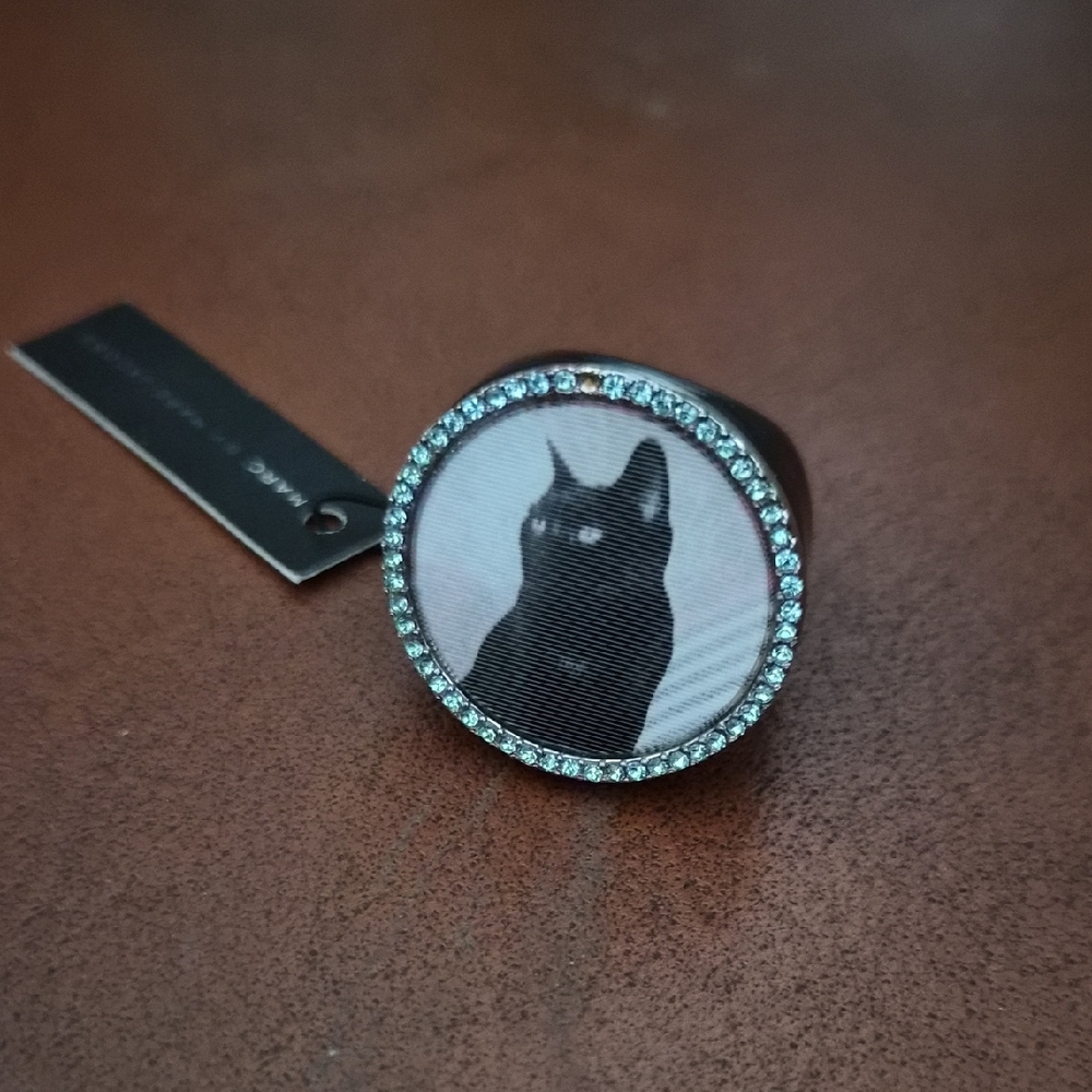 Marc By Marc Jacobs NWT Cat Ring Size 7